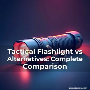 Artistic representation for Tactical Flashlight vs Alternatives: Complete Comparison