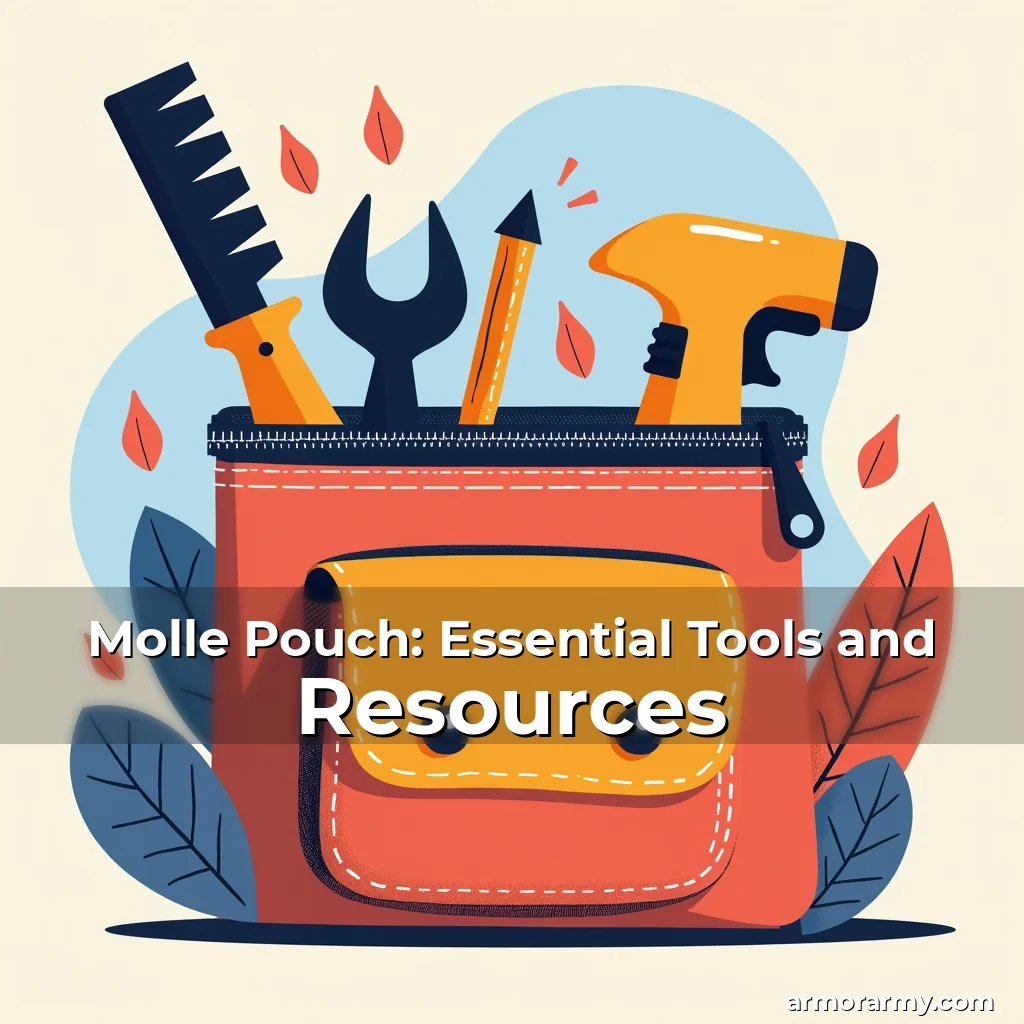 Artistic representation for Molle Pouch: Essential Tools and Resources