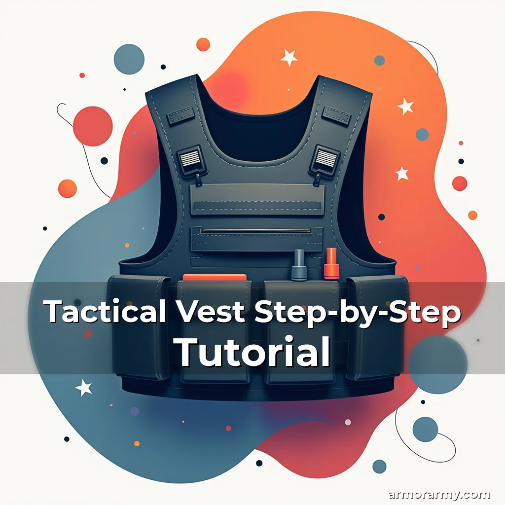 Read more about the article Tactical Vest Step-by-Step Tutorial
