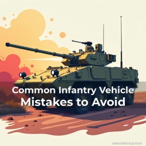 Artistic representation for Common Infantry Vehicle Mistakes to Avoid
