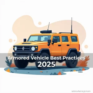 Artistic representation for Armored Vehicle Best Practices 2025